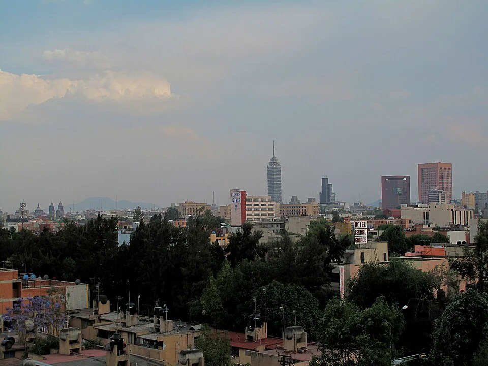 Vista panorámica de Ciudad de México